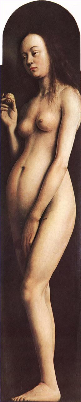 der Genter Altar Eve Renaissance Jan van Eyck Ölgemälde
